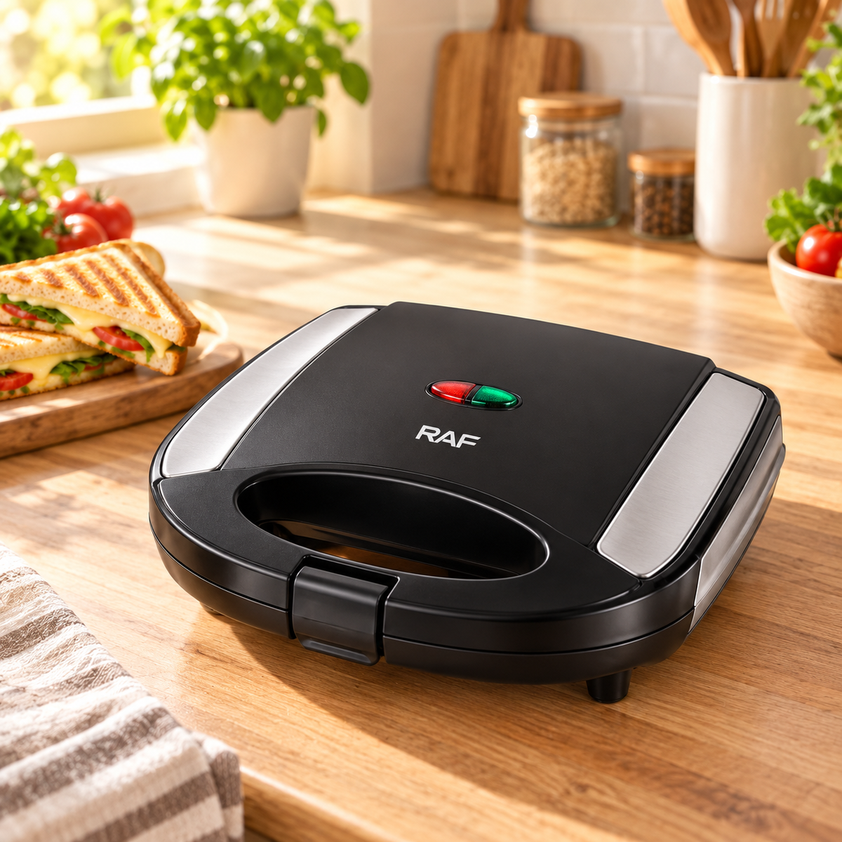 Electric Sandwich Waffle Maker Cooking Kitchen Appliances Multifunction Breakfast Waffles Machine Non-stick Iron Pan