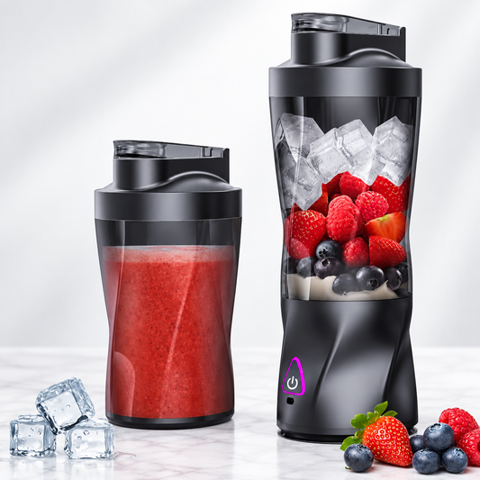 Electric Portable Juicer Fresh Fruit Mixer 700ML Multifunctional USB Rechargeable