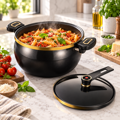 Micro Pressure Cooker, 7L Large Capacity, 26cm, Suitable for Home Use, Multi-Functional Non-Stick pot