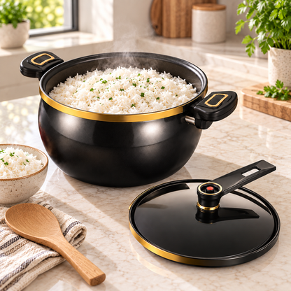 Micro Pressure Cooker, 7L Large Capacity, 26cm, Suitable for Home Use, Multi-Functional Non-Stick pot