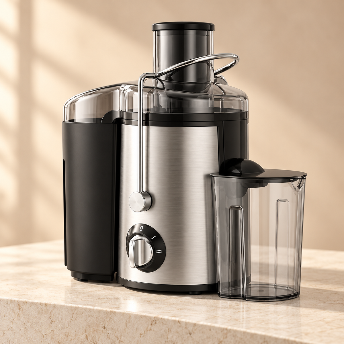 1 Pack Multi Function Juicer Blender Food Processor 3 Speed Settings Wide Mouth for Fruits Vegetables.
