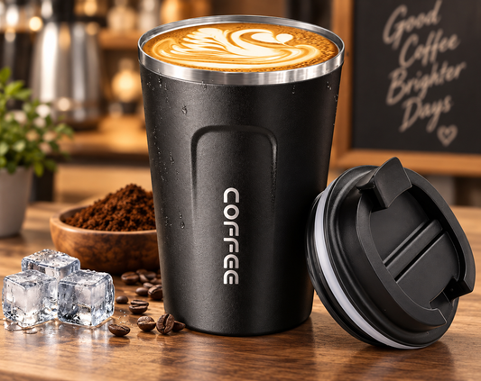  Stainless Steel Coffee Mug Travel Double Leak Proof Car Thermos Cup