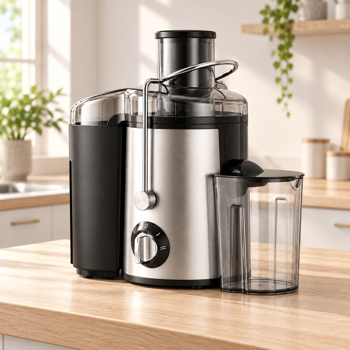 1 Pack Multi Function Juicer Blender Food Processor 3 Speed Settings Wide Mouth for Fruits Vegetables.