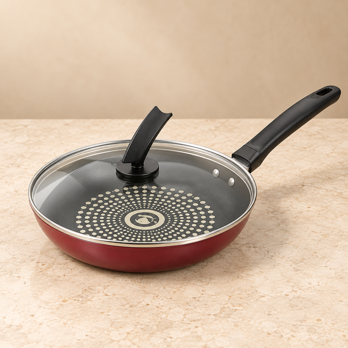 26cm Cast Iron Omelette Pan Multi Functional Non-Stick Frying Pans Easy To Clean Gas Stove