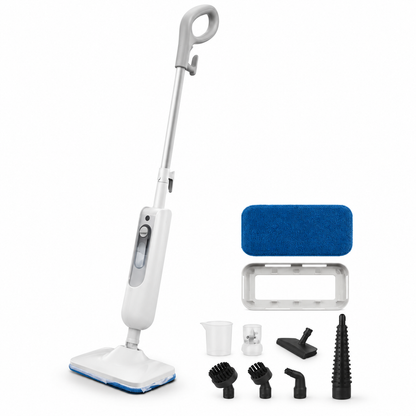 INSE Powerful Steam Mop High Temperature 6 in 1 Scrubbing Steam Cleaner Detachable Floor Steam Mop