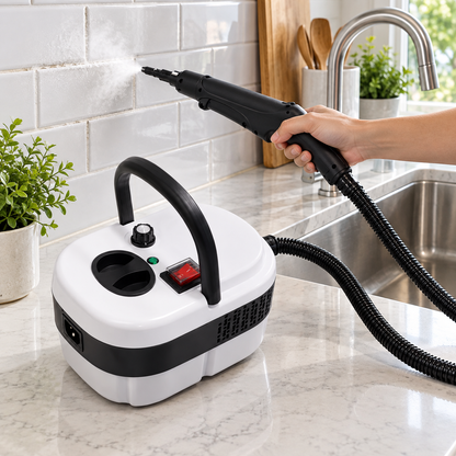 2500W High Temperature Steam Cleaner 110V Portable Handheld Steam Cleaning Machine With Multiple Accessories US Plug