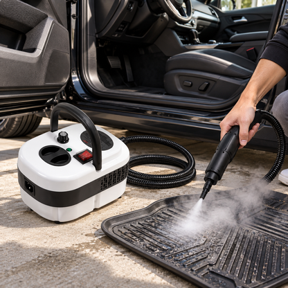 2500W High Temperature Steam Cleaner 110V Portable Handheld Steam Cleaning Machine With Multiple Accessories US Plug