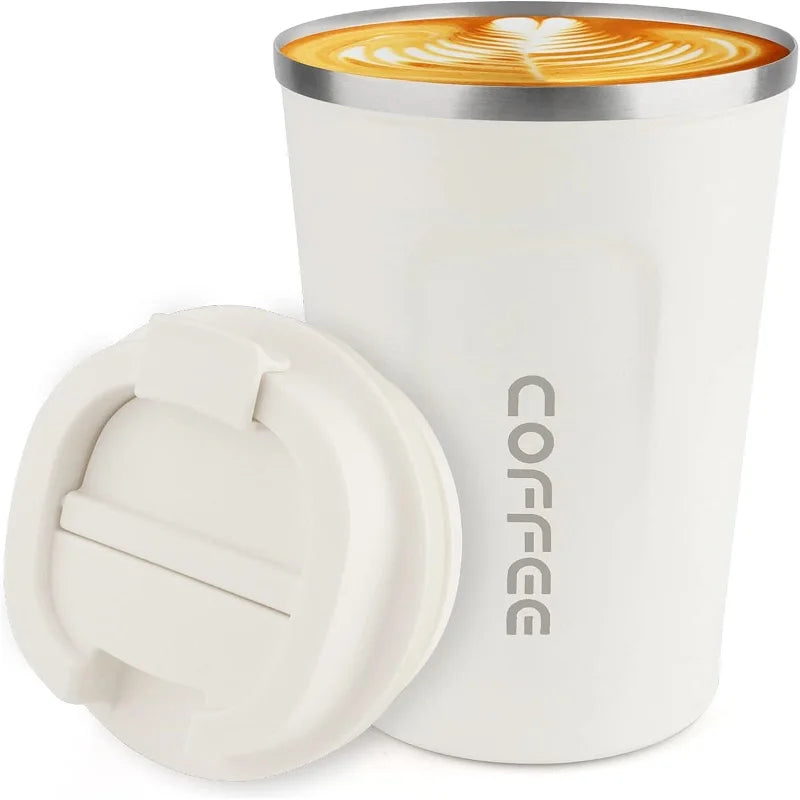  Stainless Steel Coffee Mug Travel Double Leak Proof Car Thermos Cup