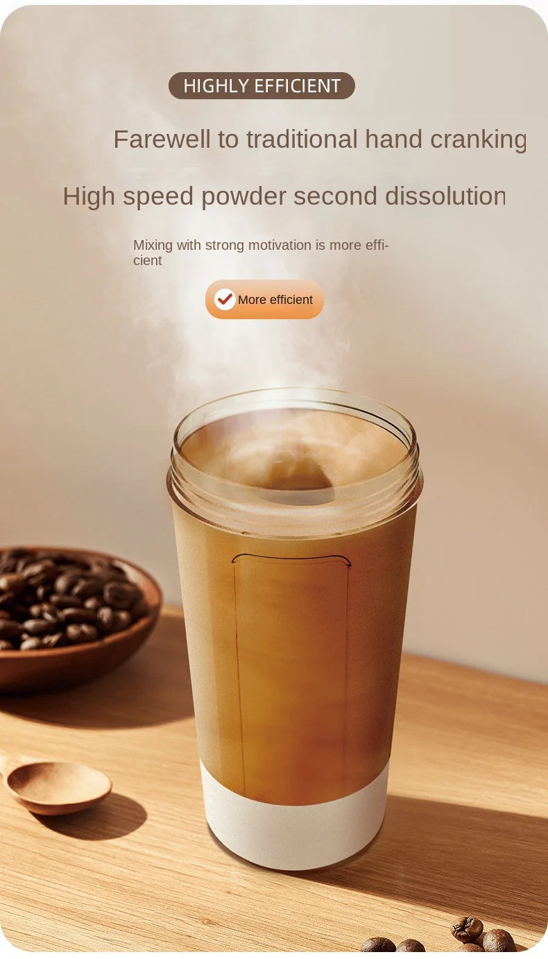 Electric Blender Cup Portable Blender Cup Milk Powder Protein Powder Blender Automatic Shaker Cup