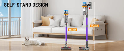 VAKERR X15 Pro 750W Cordless Vacuum Cleaner 75KPA Strong Suction for Pet Hair and Carpet 80M