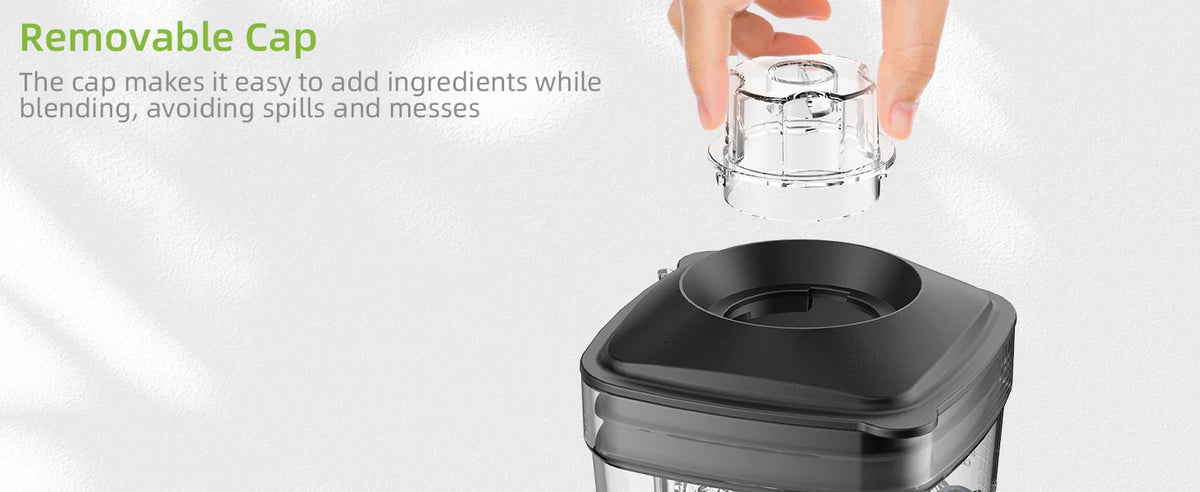 BioloMix 3HP 2200W Heavy Duty Grade Timer Blender Mixe Ice Smoothies BPA Free 2L Jar