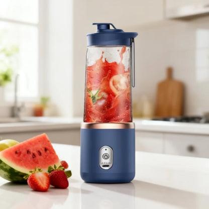 Portable Blender USB Rechargeable Electric Blender Cup for Smoothies and Shakes Travel Office Work