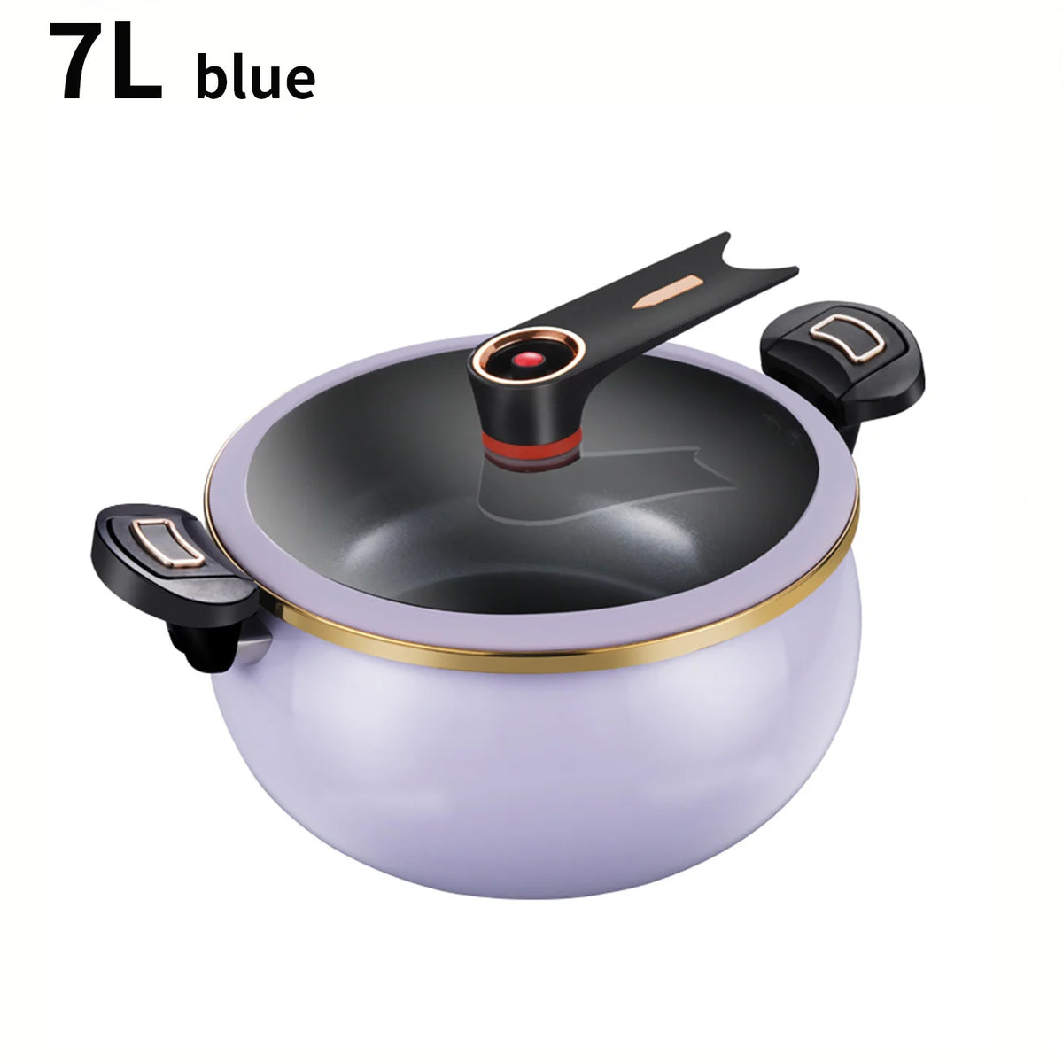 Micro Pressure Cooker, 7L Large Capacity, 26cm, Suitable for Home Use, Multi-Functional Non-Stick pot