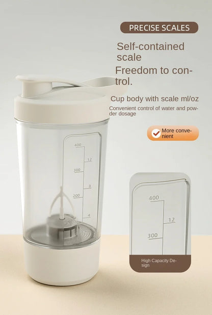 Electric Blender Cup Portable Blender Cup Milk Powder Protein Powder Blender Automatic Shaker Cup