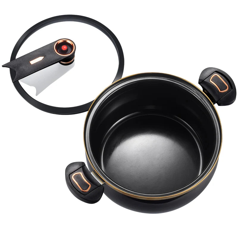 Micro Pressure Cooker, 7L Large Capacity, 26cm, Suitable for Home Use, Multi-Functional Non-Stick pot
