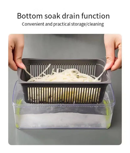 New 5-in-1 Food Chopper Suitable for Handheld Slicers, Dicers, Graters Multifunctional Vegetable