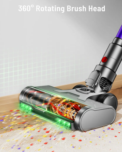 VAKERR X15 Pro 750W Cordless Vacuum Cleaner 75KPA Strong Suction for Pet Hair and Carpet 80M