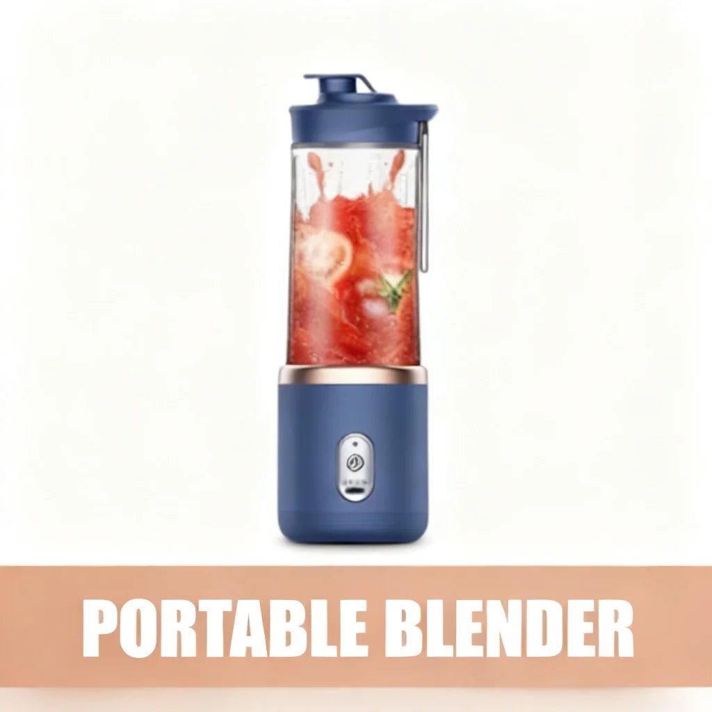 Portable Blender USB Rechargeable Electric Blender Cup for Smoothies and Shakes Travel Office Work
