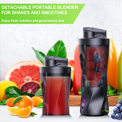 Electric Portable Juicer Fresh Fruit Mixer 700ML Multifunctional USB Rechargeable