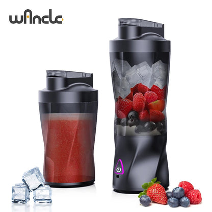 Electric Portable Juicer Fresh Fruit Mixer 700ML Multifunctional USB Rechargeable