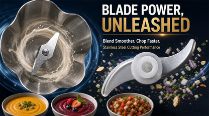 MONSGA By erabros Electric Hand Immersion Blender Mixer, 4 in 1 Hand Mixer.