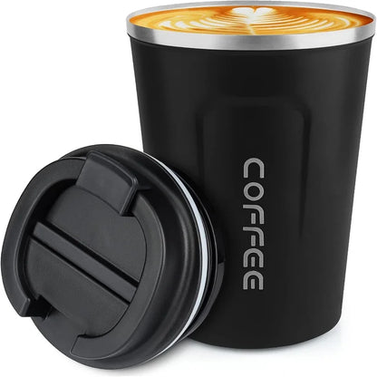  Stainless Steel Coffee Mug Travel Double Leak Proof Car Thermos Cup
