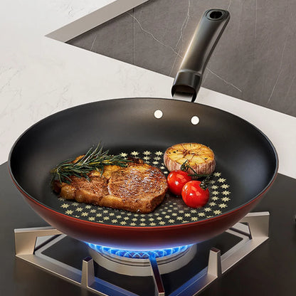 26cm Cast Iron Omelette Pan Multi Functional Non-Stick Frying Pans Easy To Clean Gas Stove