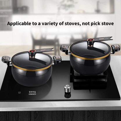 Micro Pressure Cooker, 7L Large Capacity, 26cm, Suitable for Home Use, Multi-Functional Non-Stick pot