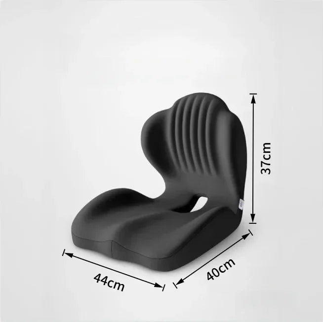 Ergonomic Coccyx Seat Pad Memory Foam Cushion Sciatica Pain Relief Posture Correction Mat for Home Office