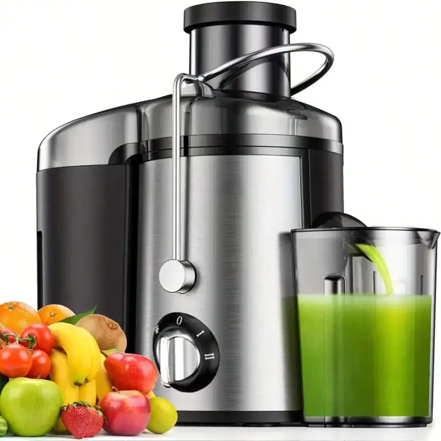 1 Pack Multi Function Juicer Blender Food Processor 3 Speed Settings Wide Mouth for Fruits Vegetables.