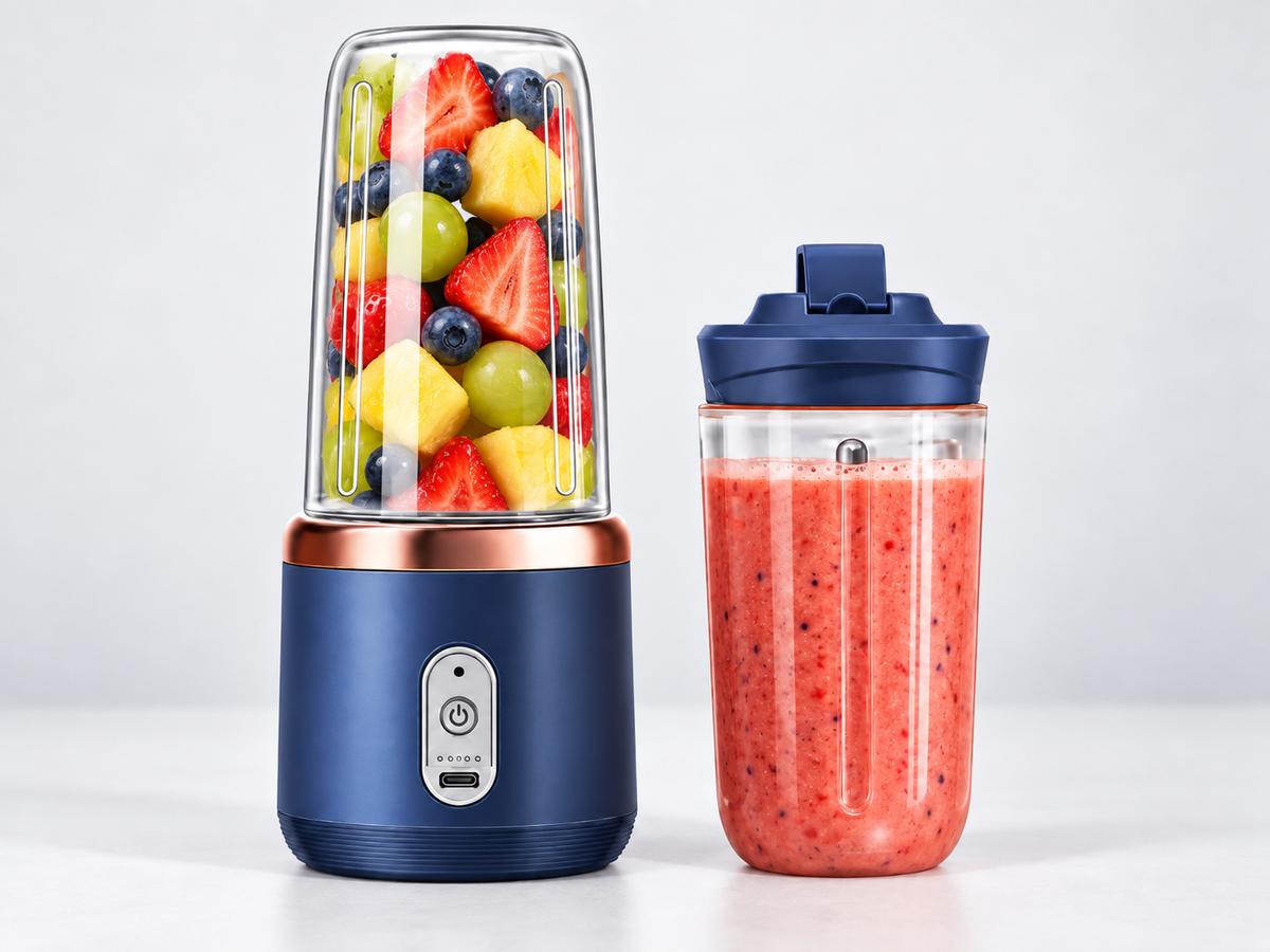 Portable Blender USB Rechargeable Electric Blender Cup for Smoothies and Shakes Travel Office Work