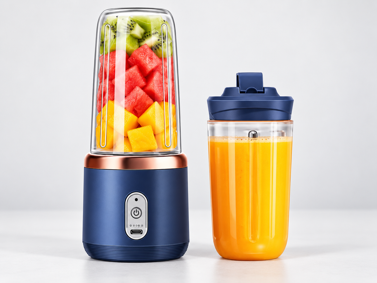 Portable Blender USB Rechargeable Electric Blender Cup for Smoothies and Shakes Travel Office Work